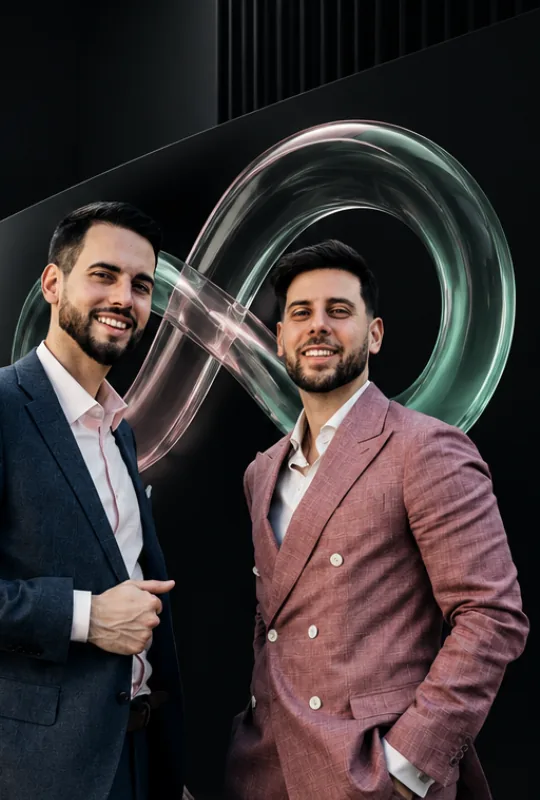Les deux co-fondateurs Corelis