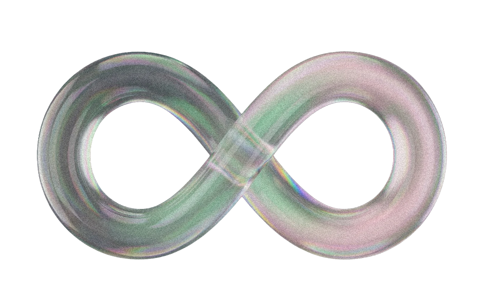 Forme 3D iridescente Corelis